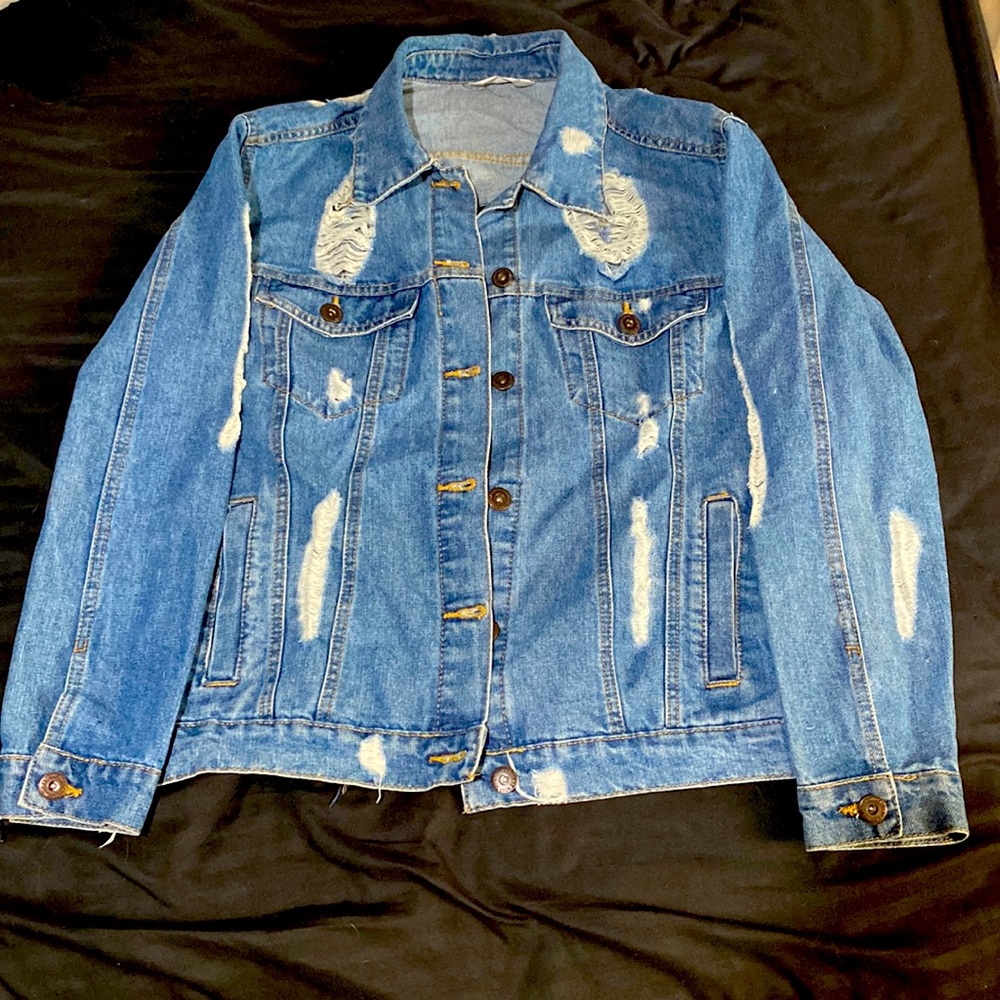 Women’s jean jacket.
